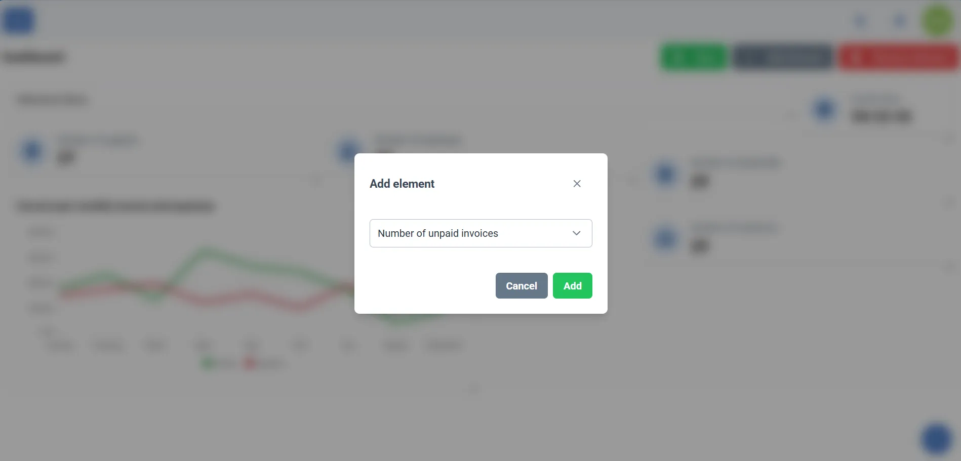 Dashboard editor